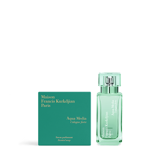 Aqua Media Cologne forte, , hi-res, Scented soap <br>and Eau de parfum Duo